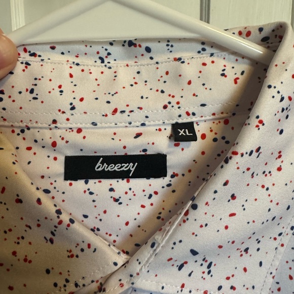 Breezy Golf USA splatter polo size XL - Picture 5 of 5